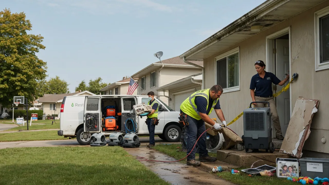 Water Damage Restoration in Simpson, IL near me